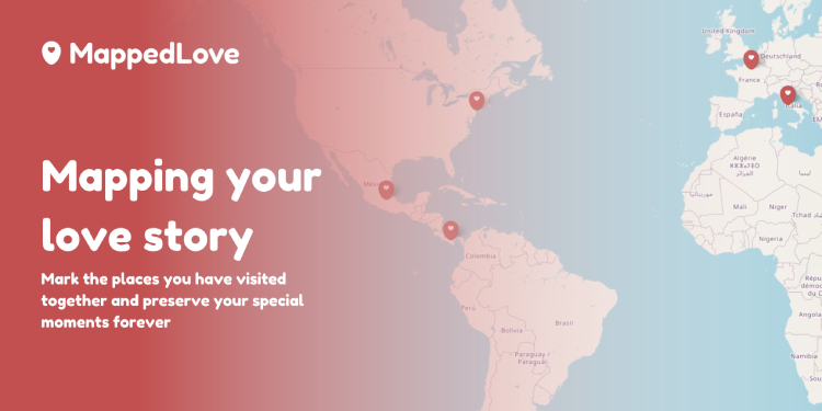 MappedLove | Mapping your love story